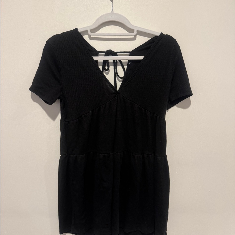 Elegant Black Women's Dress